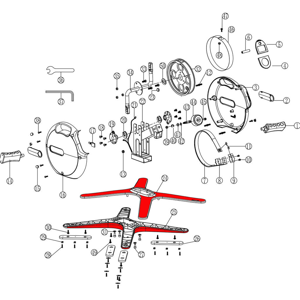 Leg - Minibike Spare Part